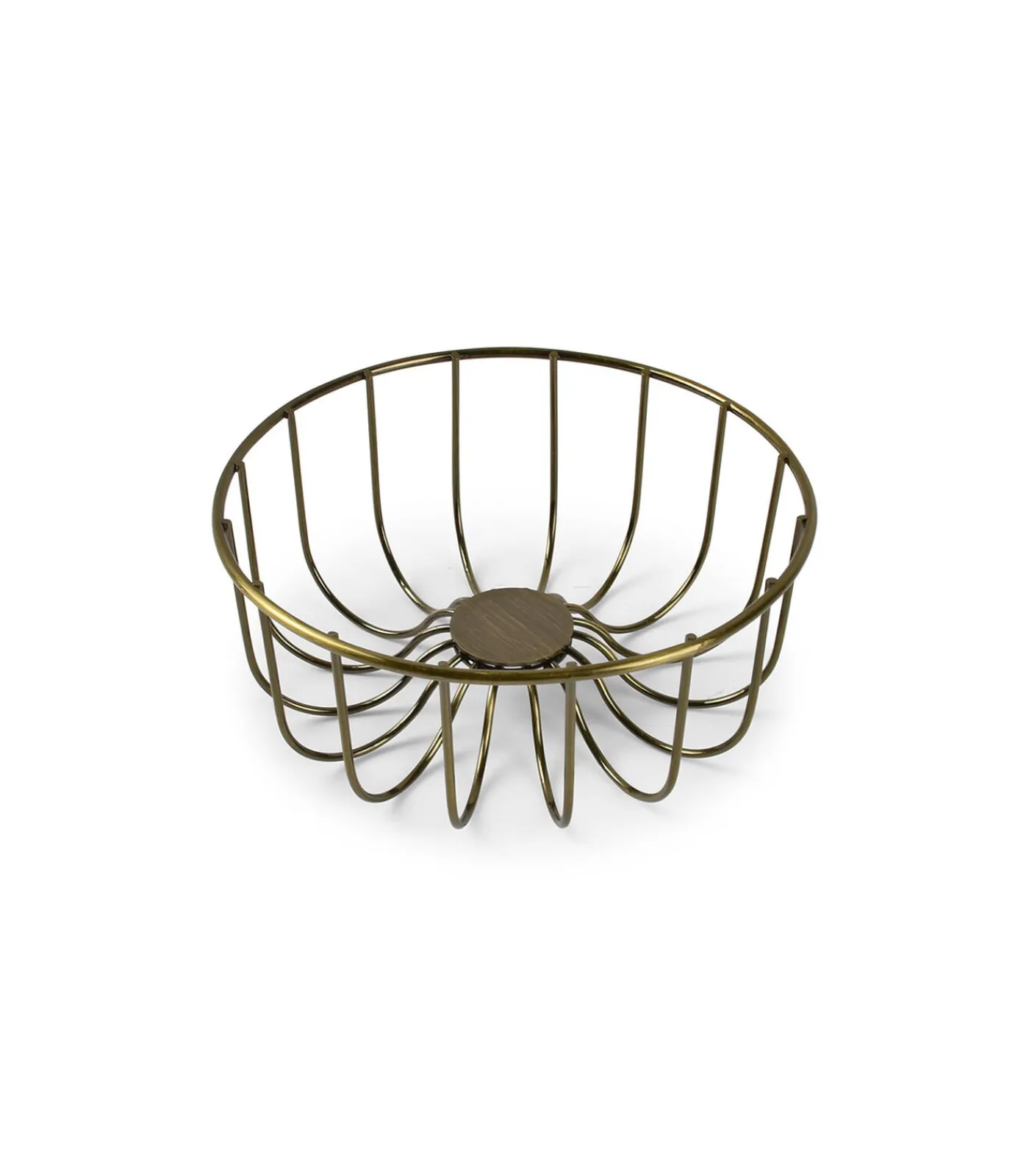 New Draadmand 16xH7cm goud/zwart Octo Keukenaccessoires