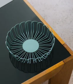 ONA Draadmand 26,5xH7,5cm groen Flores