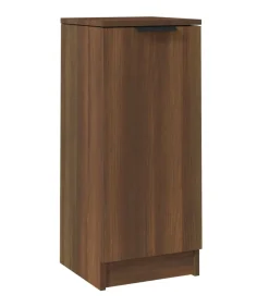 Sale Dressoir 30x30x70 cm bewerkt hout bruin eikenkleur Meubels