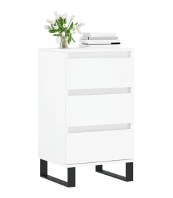 vidaXL Dressoir 40x35x70 cm bewerkt hout wit