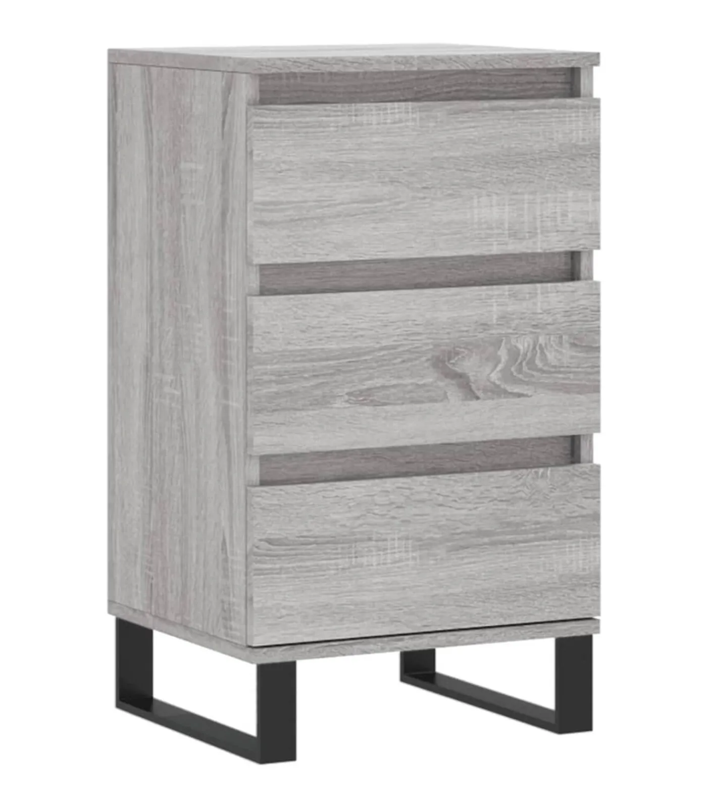 Best Dressoir 40x35x70 cm bewerkt hout grijs sonoma Meubels