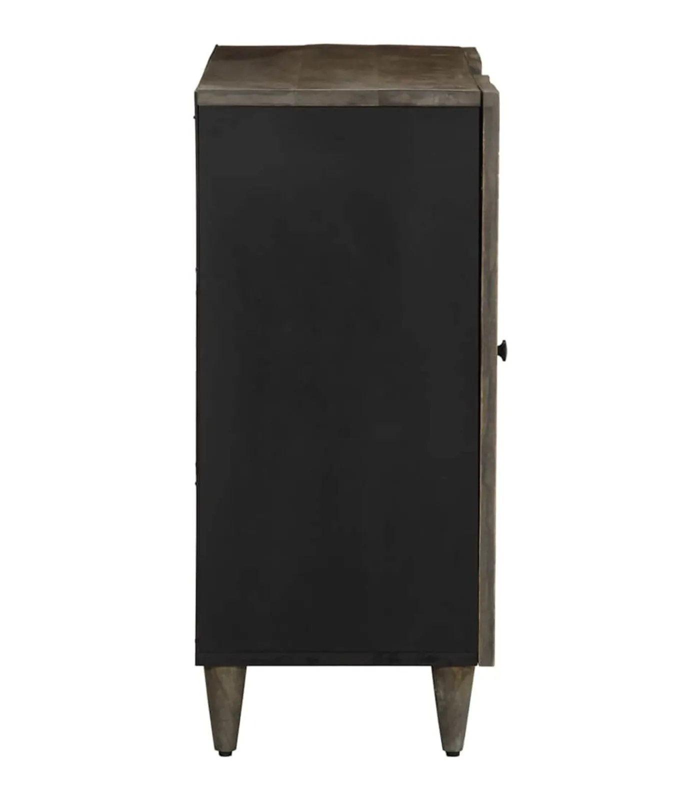 vidaXL Dressoir 90x33x75 cm massief mangohout