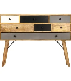 vidaXL Dressoir 110x30x82 cm massief mangohout