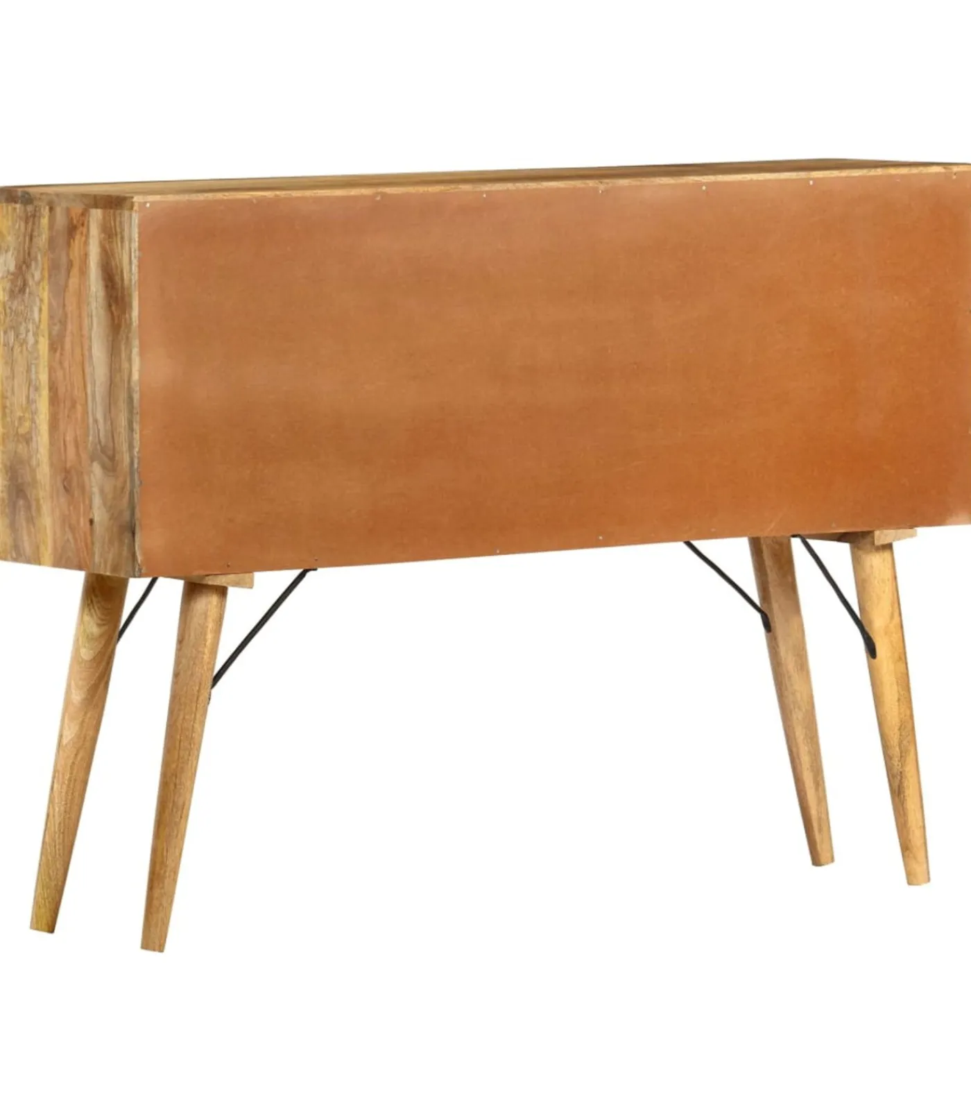 vidaXL Dressoir 110x30x82 cm massief mangohout