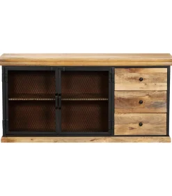 vidaXL Dressoir 150x40x75 cm massief mangohout