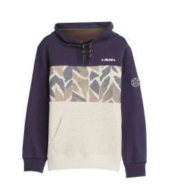 Kinderen J&JOY Driekleurige jongenstrui met kangoeroezak