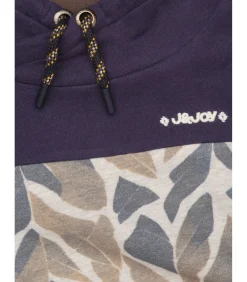 Kinderen J&JOY Driekleurige jongenstrui met kangoeroezak