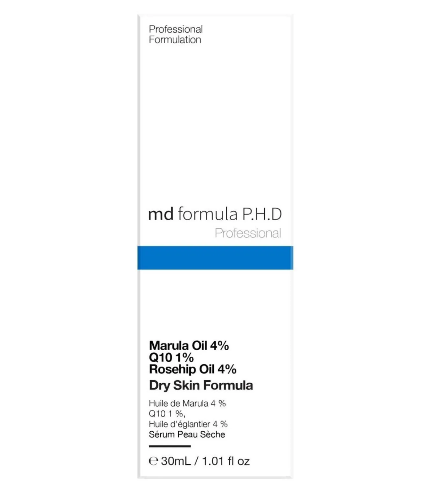 MD Formula Droge Huid Serum Marula Olie 4%, Q10 1%, Rozenbottelolie 4% 30ml