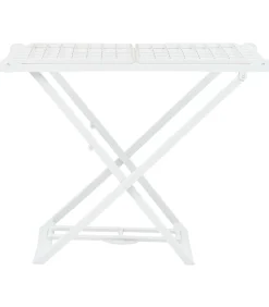 Discount Droogrek inklapbaar kunststof wit Wassen & Strijken