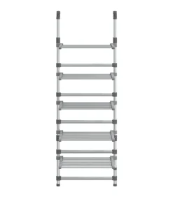 vidaXL Droogrek 5-laags hangend aluminium