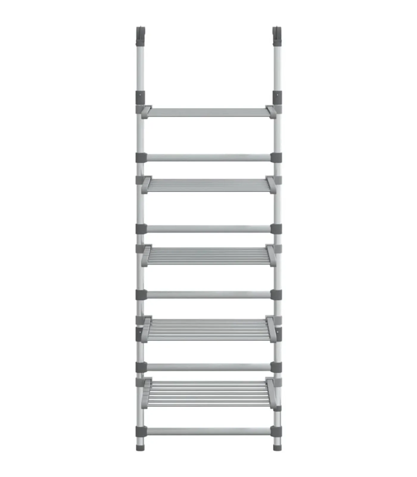 vidaXL Droogrek 5-laags hangend aluminium