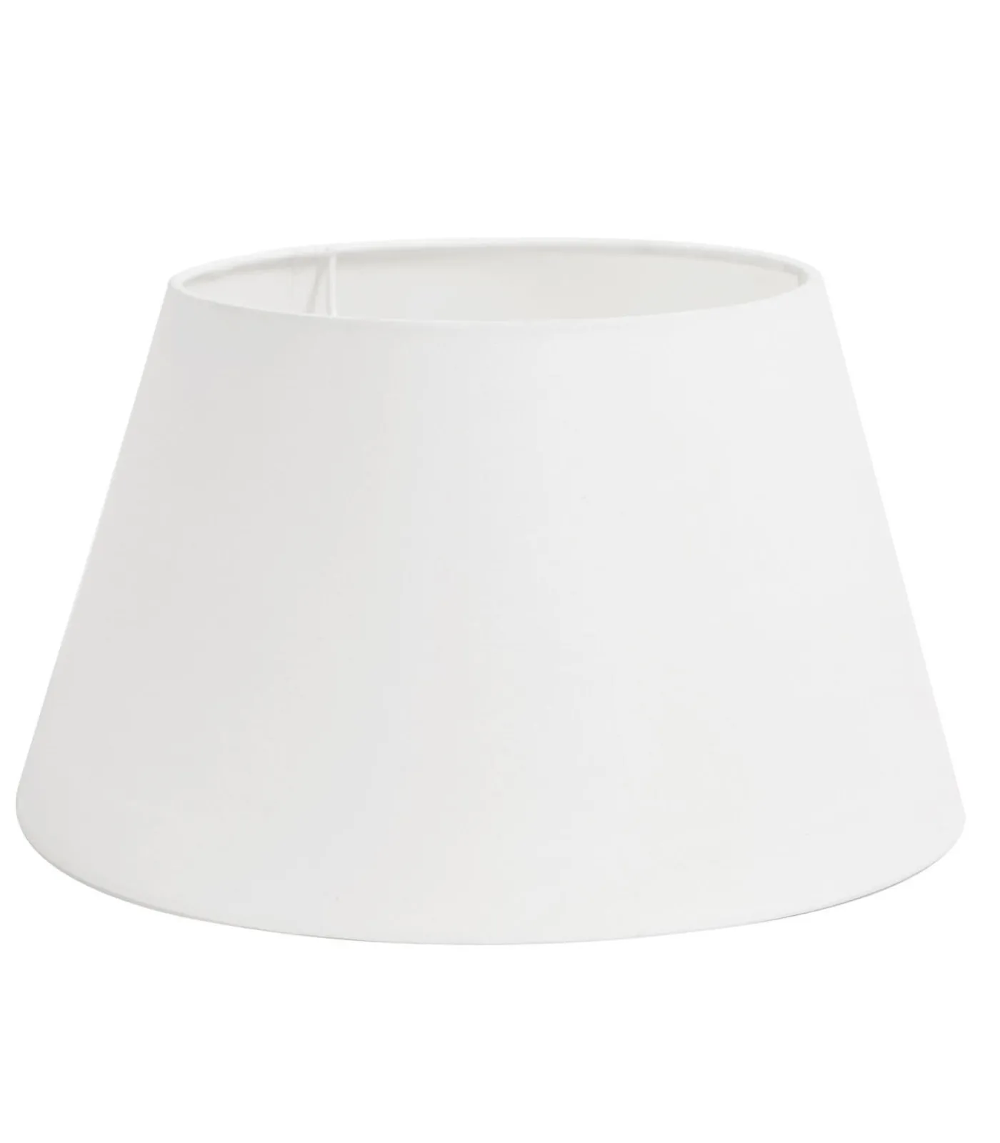 Light & Living Drum Lampenkap Polycotton - Wit - 45x35x25cm