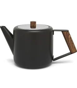 Sale Duet Design Boston Theepot 1,1l, mat zwart Koffie & Thee Maken