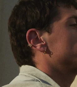 EAR CUFF GIVE ME A HAND Heren Oorbellen