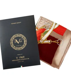 DAMES V1969 Easy Belts Zijden Stola - Roze / 180x90cm / 100% Zijde