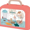 Best baby speelgoed voedingsset in koffer - 8-delig - kleurrijk Kinderen Speelgoed