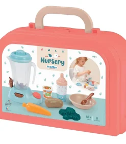 Best baby speelgoed voedingsset in koffer - 8-delig - kleurrijk Kinderen Speelgoed