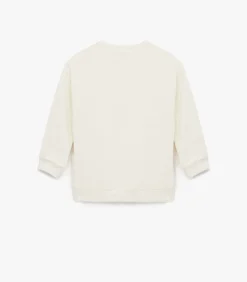 Sale Ecru Babypullover Lang met Ronde Hals Kinderen Truien & Vesten