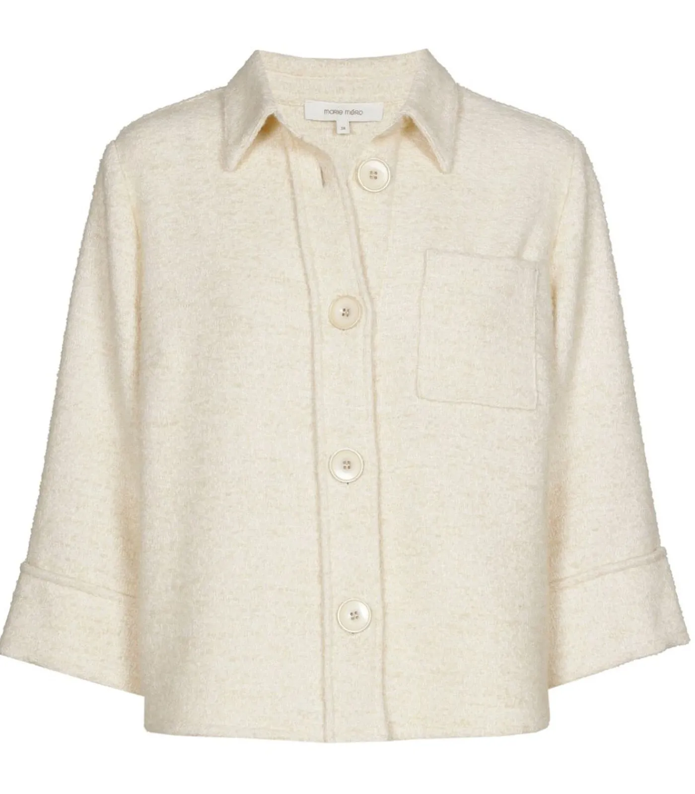DAMES Marie Méro Ecru bloesjasje