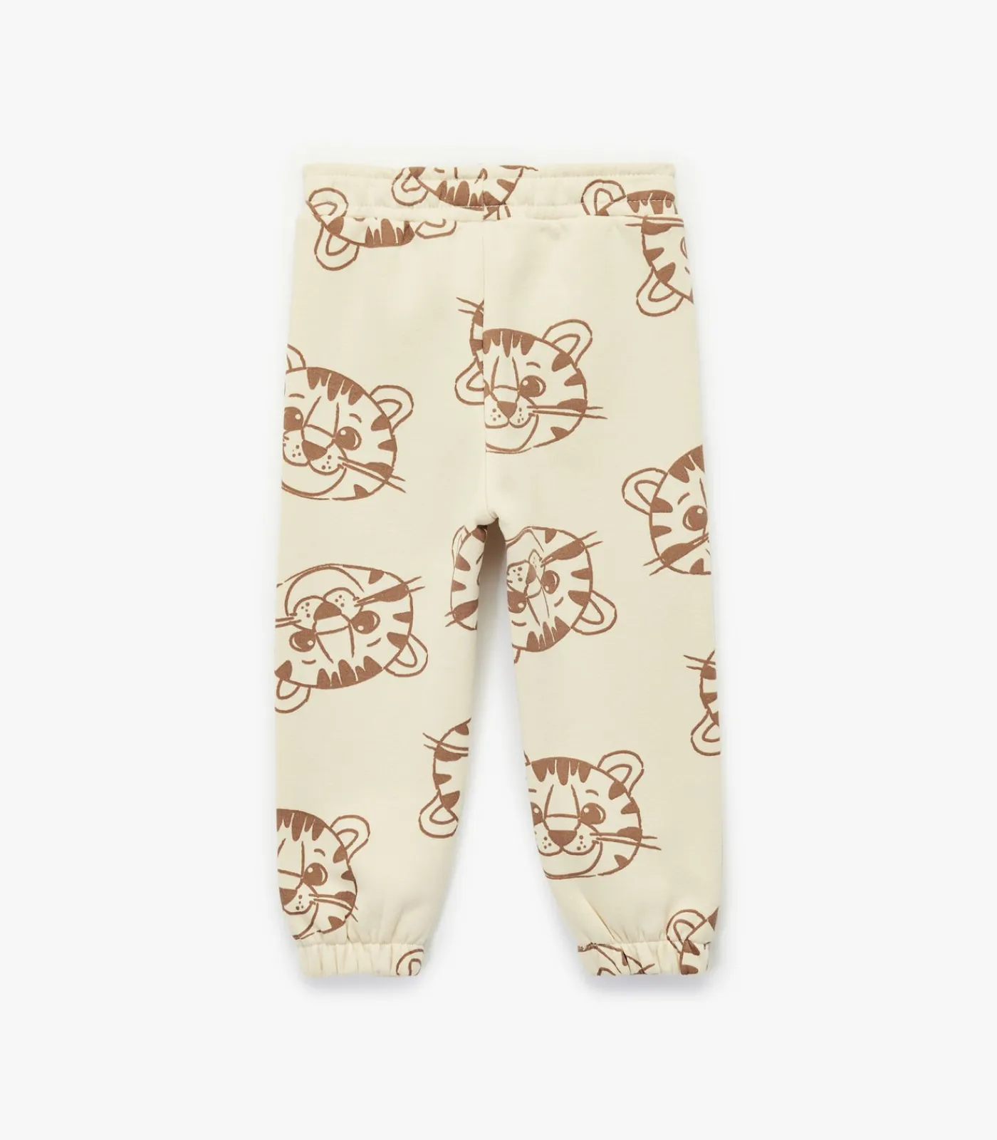 Sale Ecru Joggingbroek Baby Jongens Tijgerprint Kinderen Broeken & Shorts