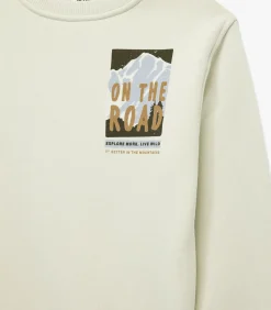 Online Ecru Jongens Sweatshirt Lange Mouwen Kinderen Truien & Vesten