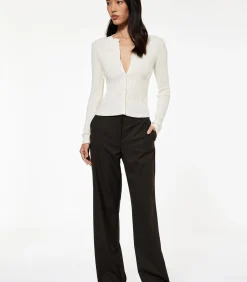 DAMES Koton Ecru Lange Mouwen Trui Met Knoopsluiting