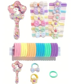 Online Eenhoorn Ontklittende Borstel + 32 Accessoires Shampoo