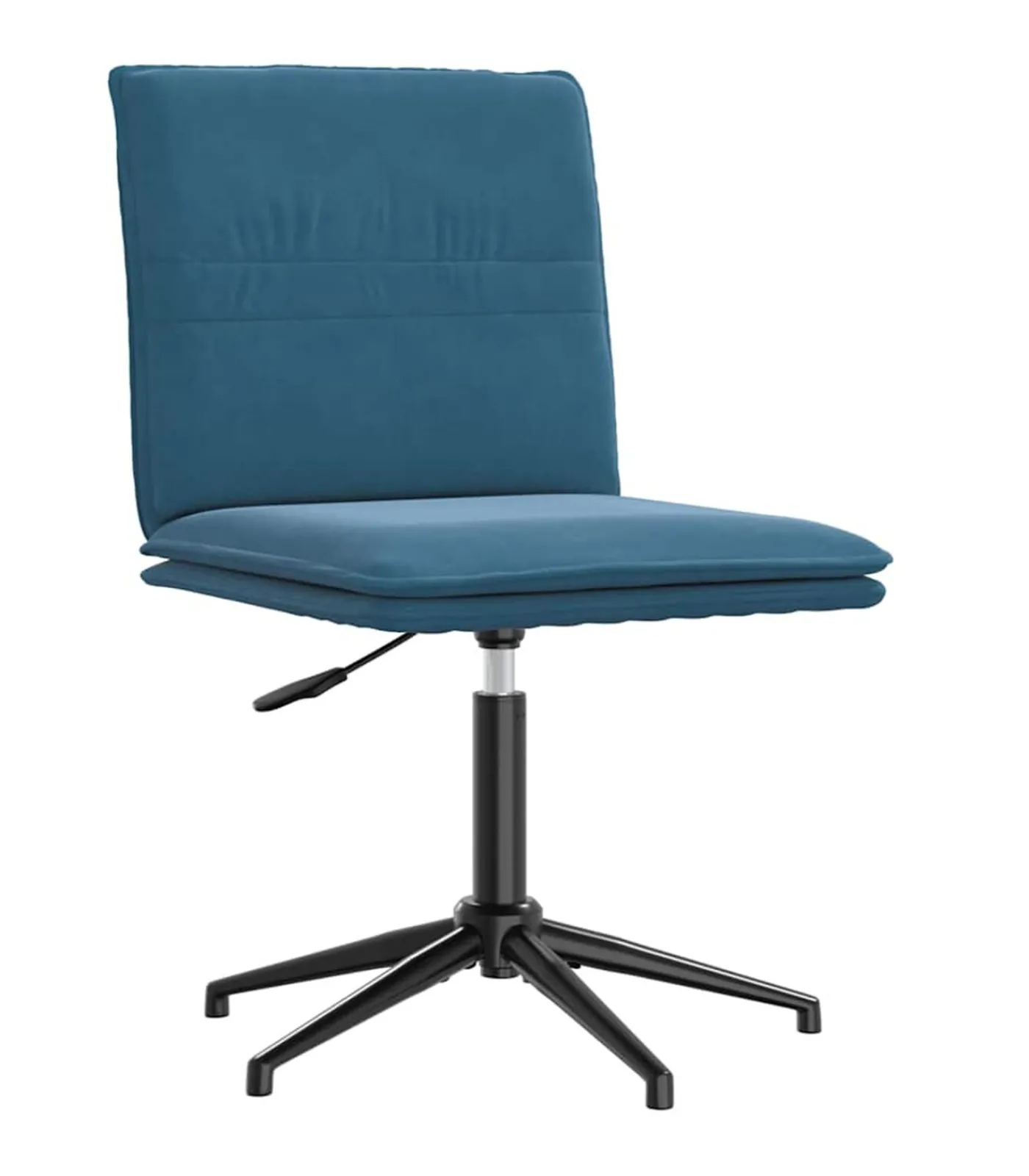 Best Eetkamerstoelen 6 st fluweel blauw Stoelen