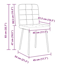 Sale Eetkamerstoelen 6 st fluweel wijnrood Stoelen