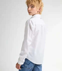 Kinderen Petrol Industries Effen Overhemd Seascape