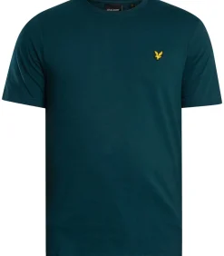Heren Lyle & Scott Effen T-Shirt Met Logo