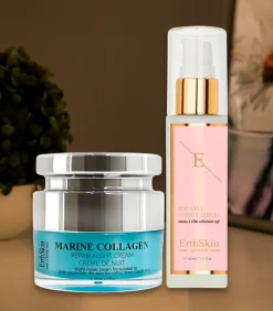 Online EGF CEL EFFECT SERUM +Marine Collageen Nachtcrème Gezicht Sets