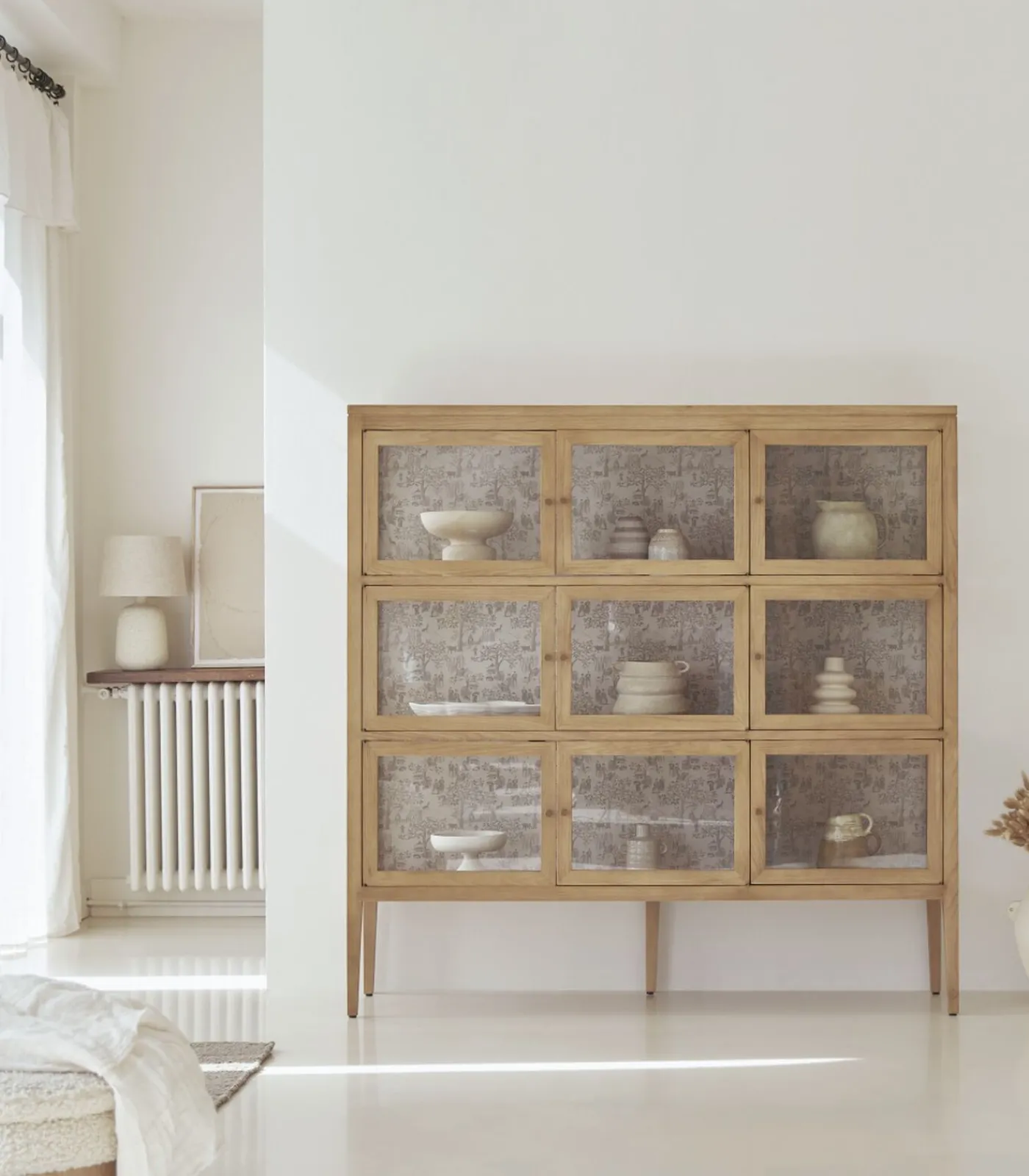 Tikamoon Eiken vitrinekast 160 Tana