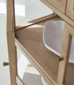 Tikamoon Eiken vitrinekast 160 Tana