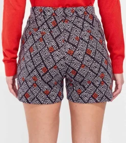 Hot Elastische broek met print SACHIN DAMES Broeken & Shorts
