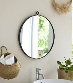 Hot Eliot - Metalen spiegel 50 cm Spiegels