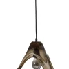 WOOOD Elle Hanglamp Groot - Glas - Groen - 17x25x22