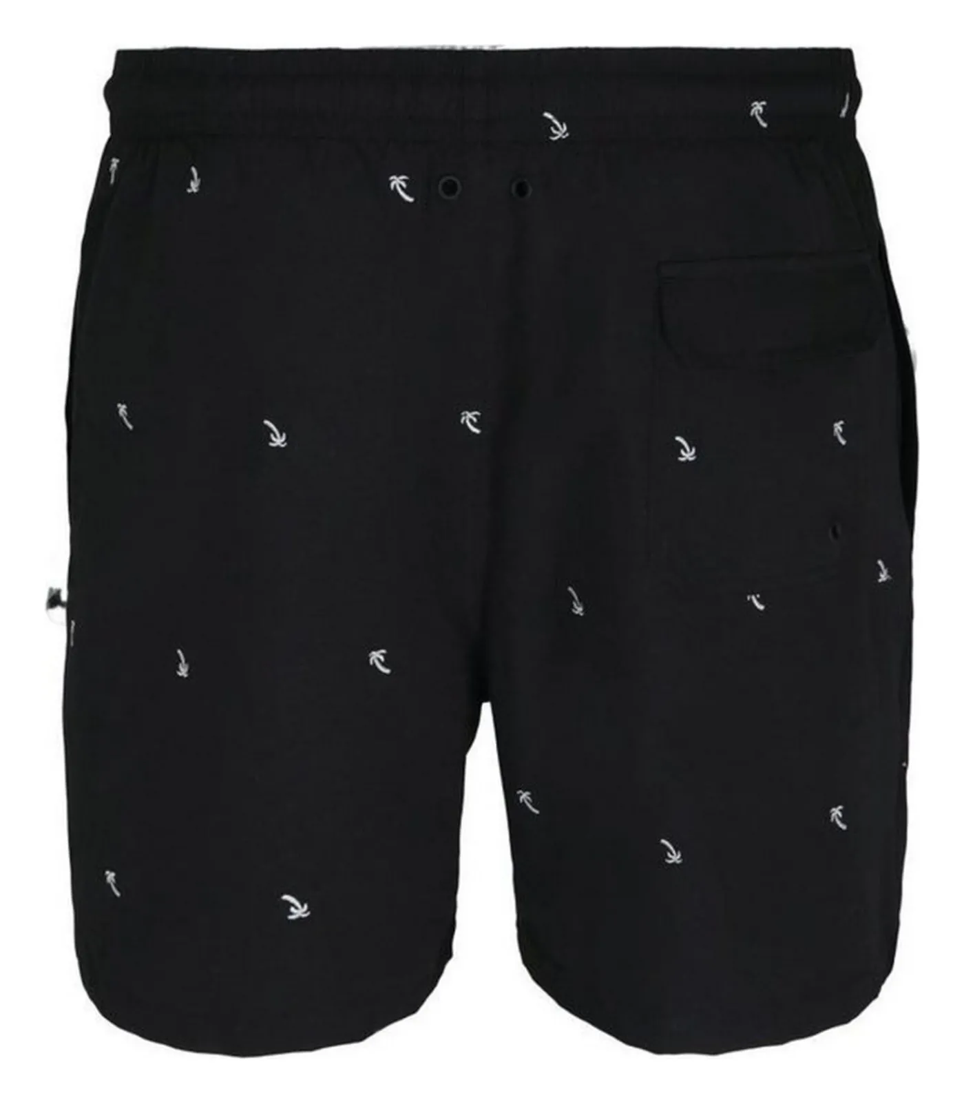 Heren Urban Classics EMBROIDERED - Zwembroek - Zwart