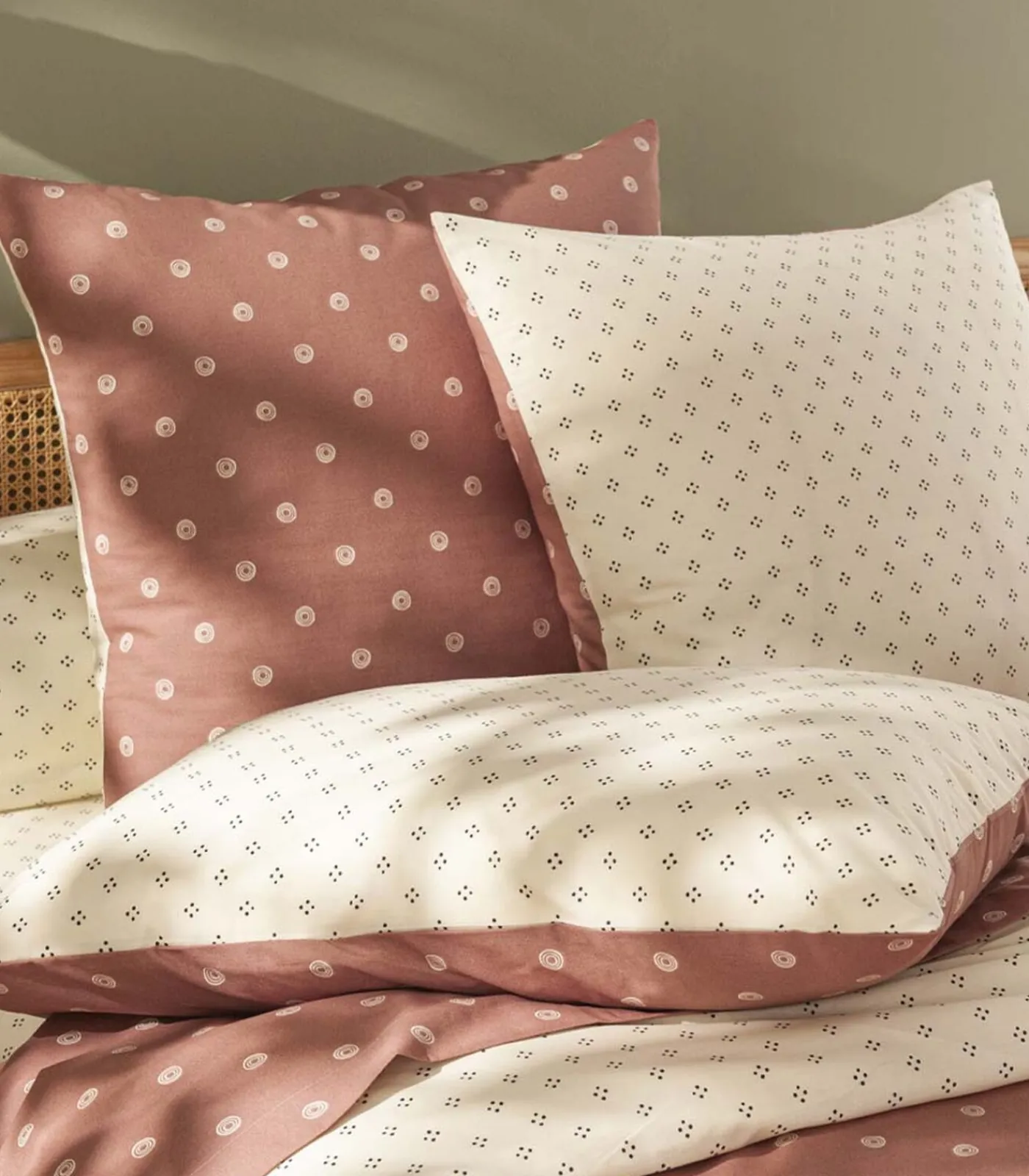 Origin Emiko - Laken van bamboe met print