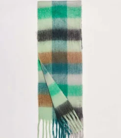 DAMES La Fiancée ENJOY gebreide sjaal met kleurrijke ruit