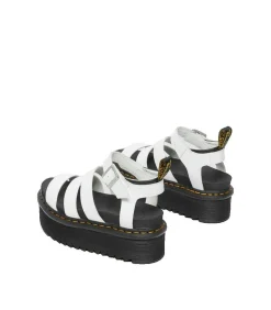 Heren Dr Martens Enkellaarzen Dr. Martens Blaire Quad Hydro wit