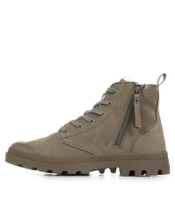 Heren Palladium Enkellaarzen Pampa Hi Zip Wl