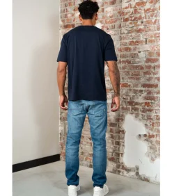 New Equinox t-shirt - navy Heren T-Shirts & Polo's