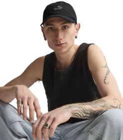 DAMES PUMA ESS ELEVATED - Baseball Pet - Zwart