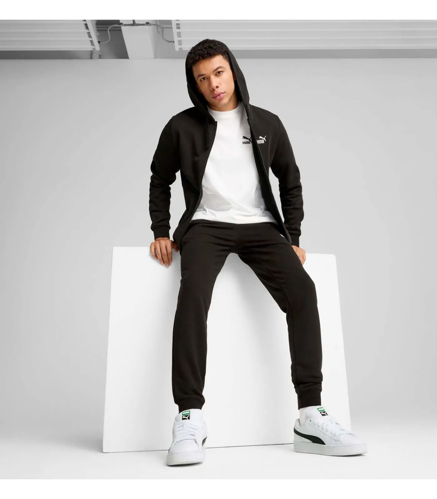 New Ess No. 1 Logo Full-Zip Hoodie Fl Heren Truien & Cardigans