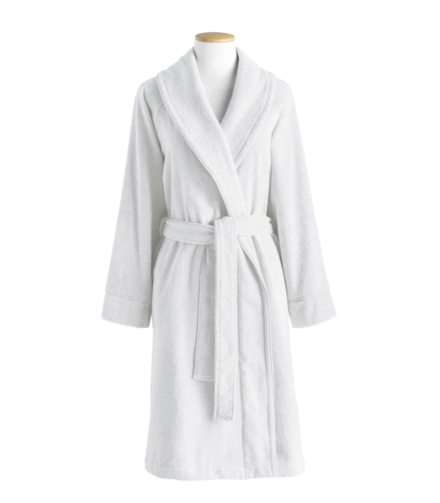 DAMES Alexandre Turpault Ess-Cale - Effen badjas van biologisch gekamd katoen