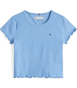 Kinderen Tommy Hilfiger Essential Rib Top Ss