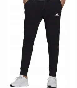 Heren Adidas ESSENTIALS - Joggingbroek - Zwart