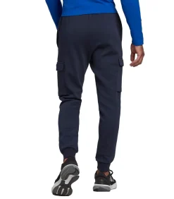 Heren Adidas ESSENTIALS - Joggingbroek - Marineblauw
