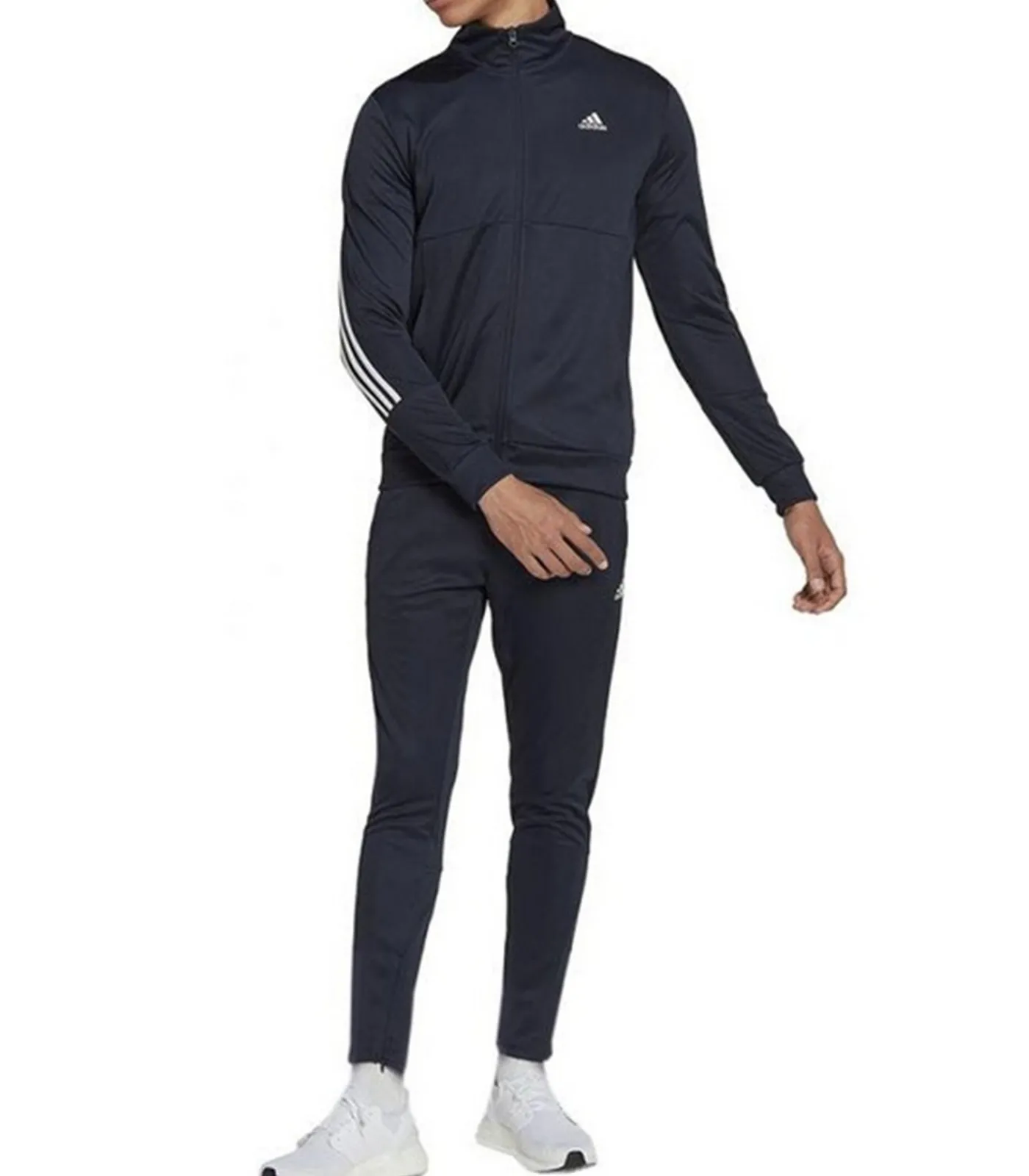 Heren Adidas ESSENTIALS - Trainingspak - Marineblauw